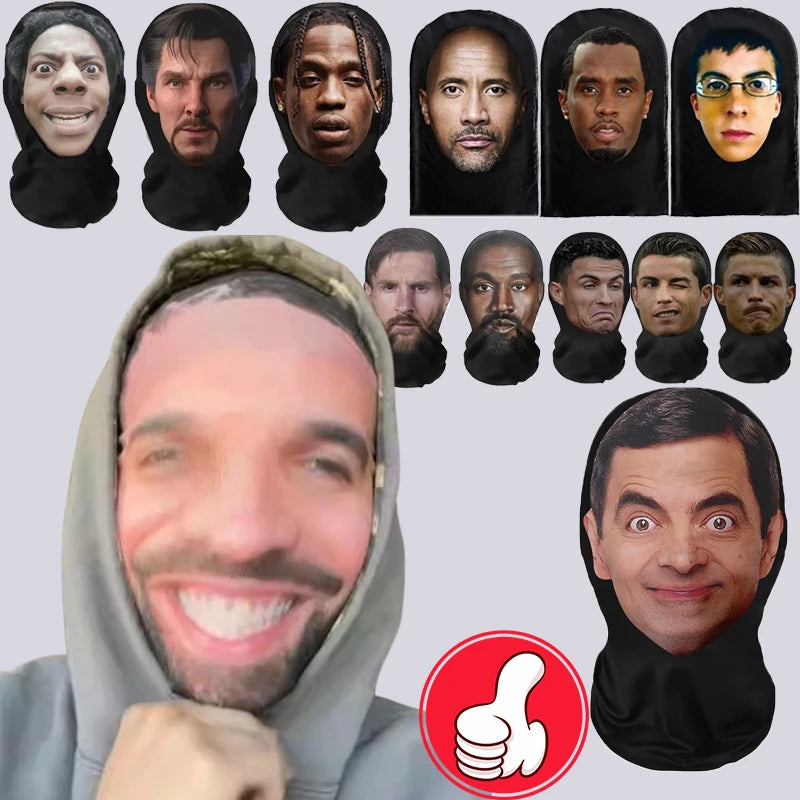 3D Printed Celebrity Stretch Mask
