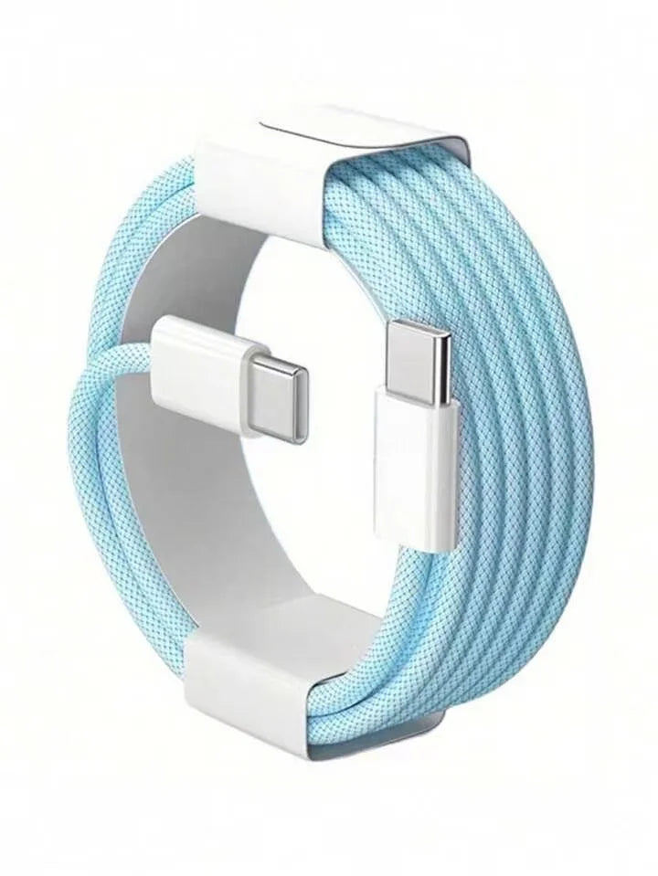 Fast Charging Nylon Braided, Data Cable (3.3/6.6/1 ft)