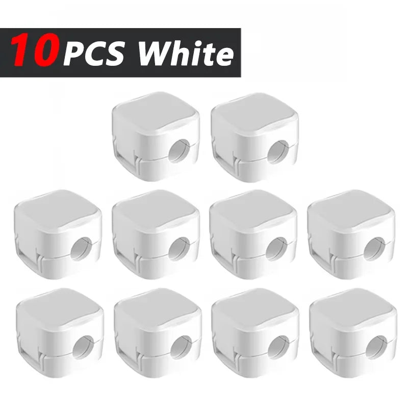 3-12 Pcs/Set Magnetic Cable Clips