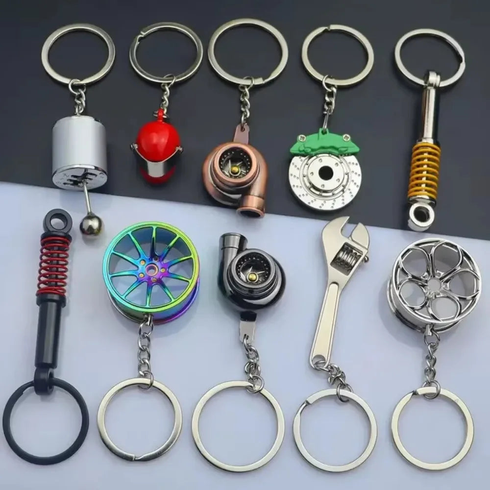 Mini Auto / Car Parts Keychain