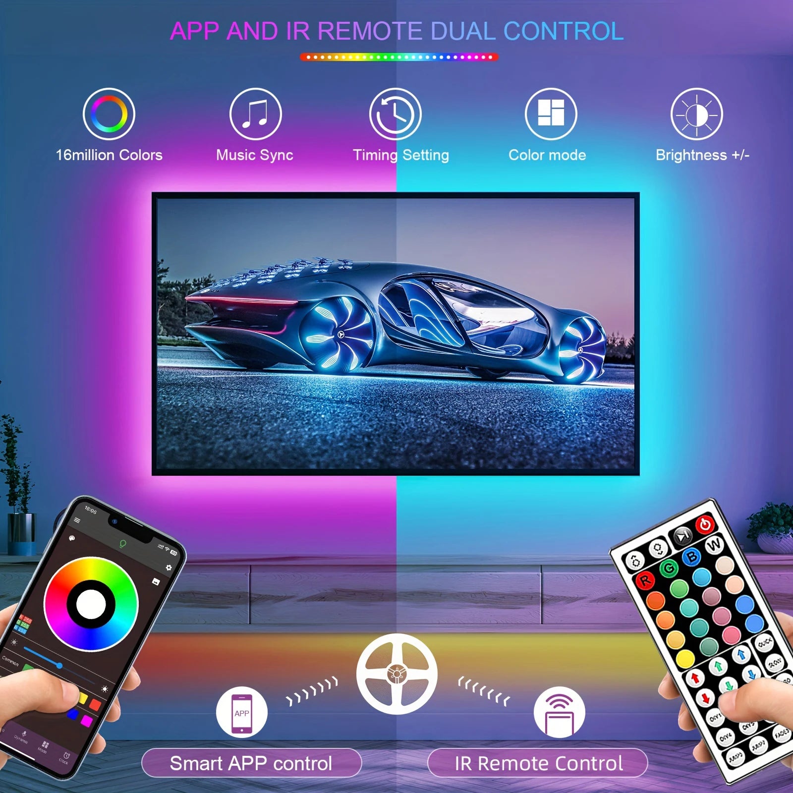 RGB Light Strips (5/10/20/30m)