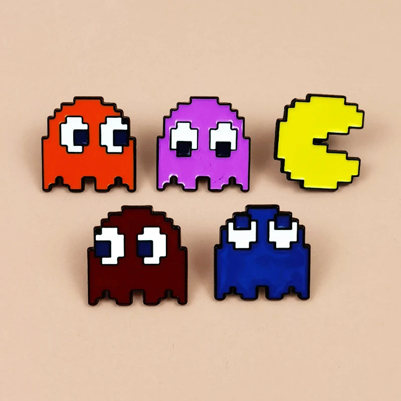 Pac-Man Pins