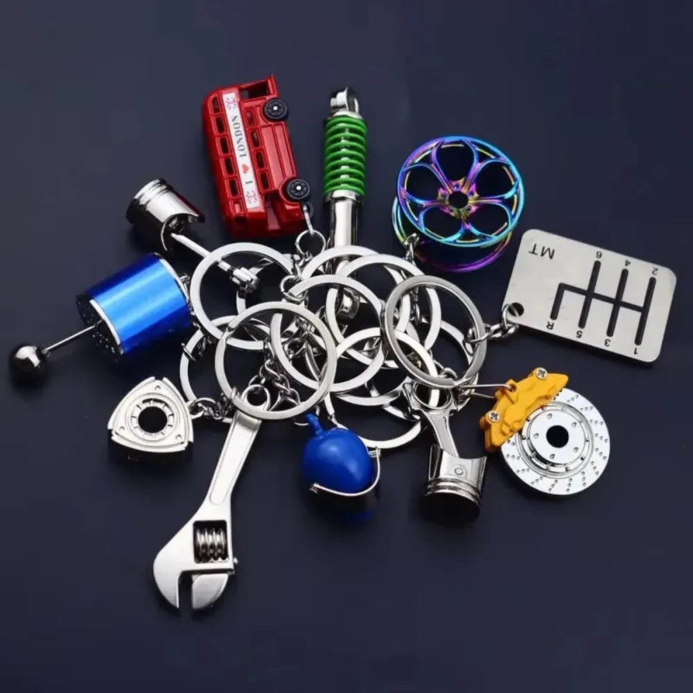Mini Auto / Car Parts Keychain