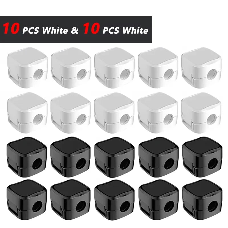 3-12 Pcs/Set Magnetic Cable Clips