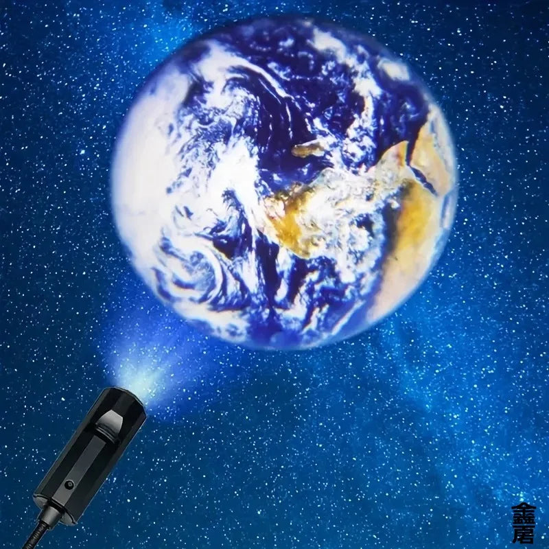 Moon / Earth Galaxy Projector