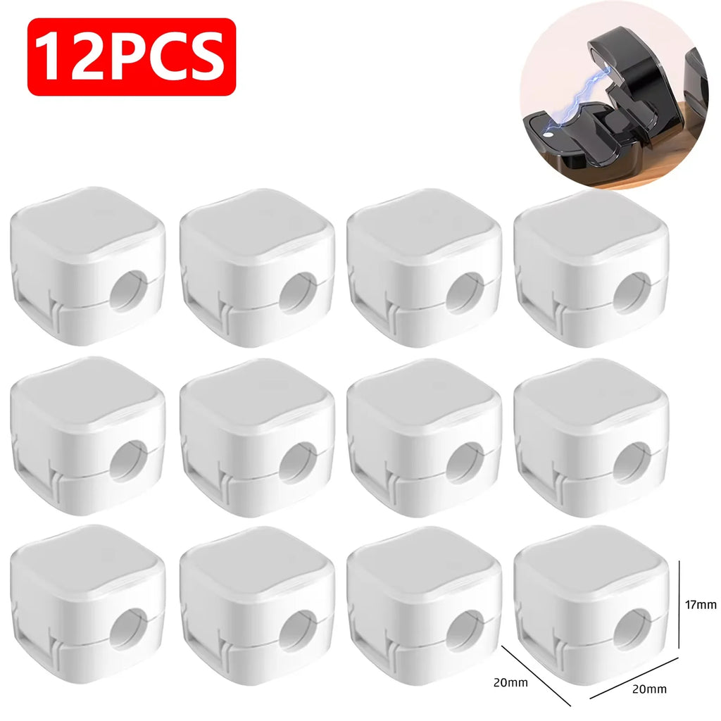 3-12 Pcs/Set Magnetic Cable Clips
