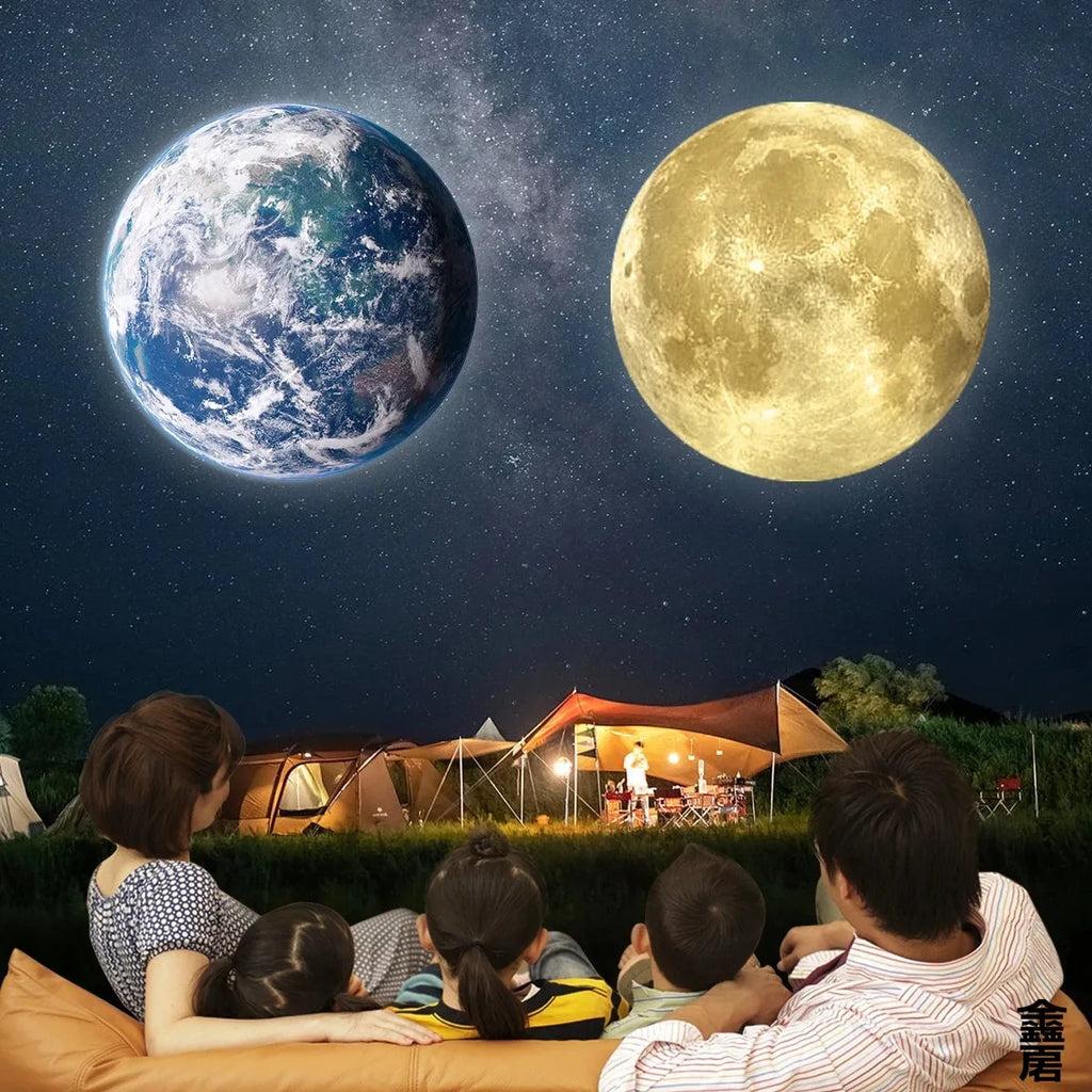 Moon / Earth Galaxy Projector