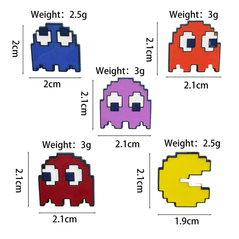 Pac-Man Pins