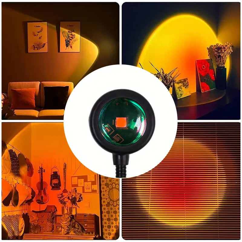 Sunset projection lamp (Multi-angle /Rotatable)
