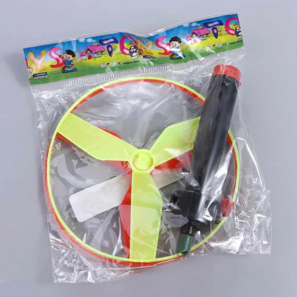 Helicopter Propeller with Pull String