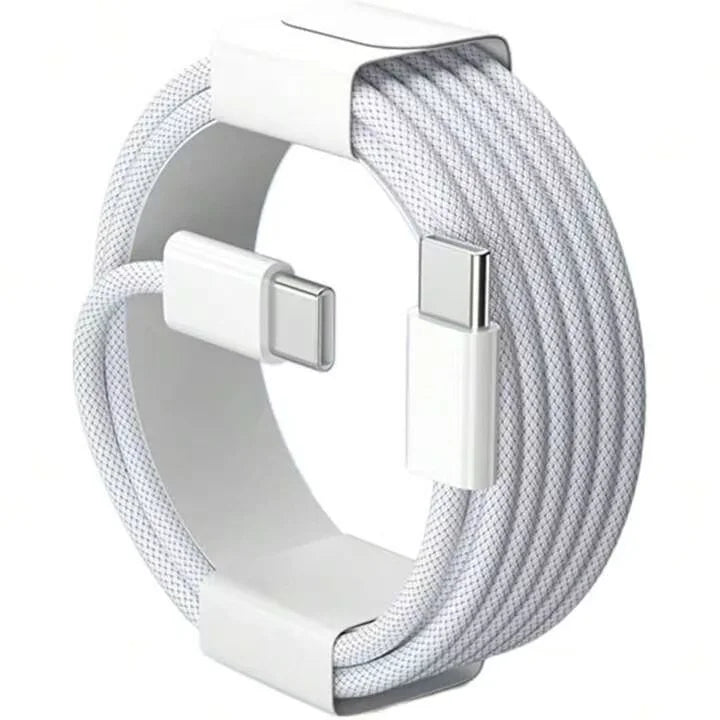 Fast Charging Nylon Braided, Data Cable (3.3/6.6/1 ft)