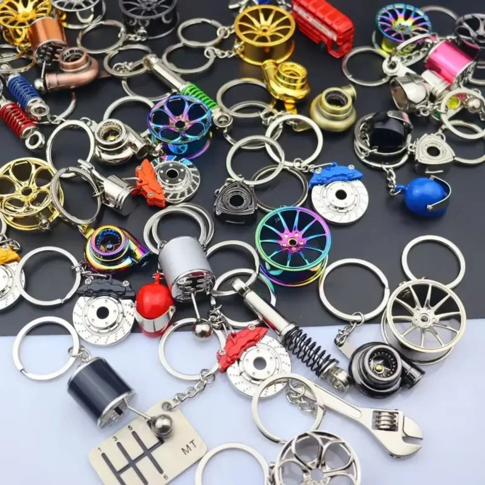 Mini Auto / Car Parts Keychain